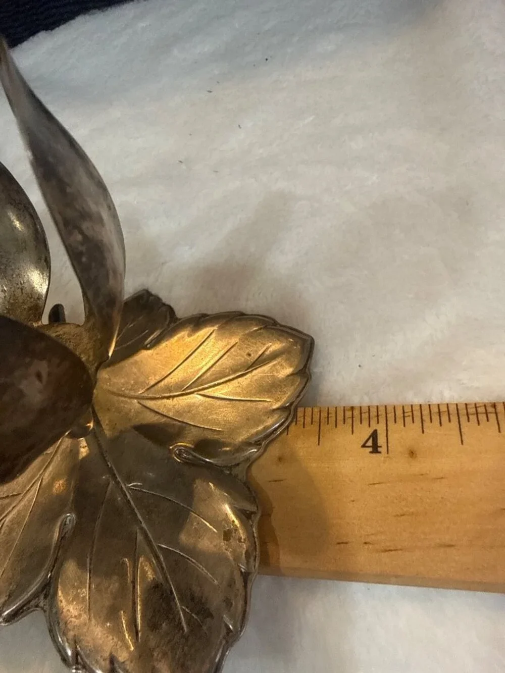 vintage German mid-century silver-plated lotus flower candle holder Quist (F.W.